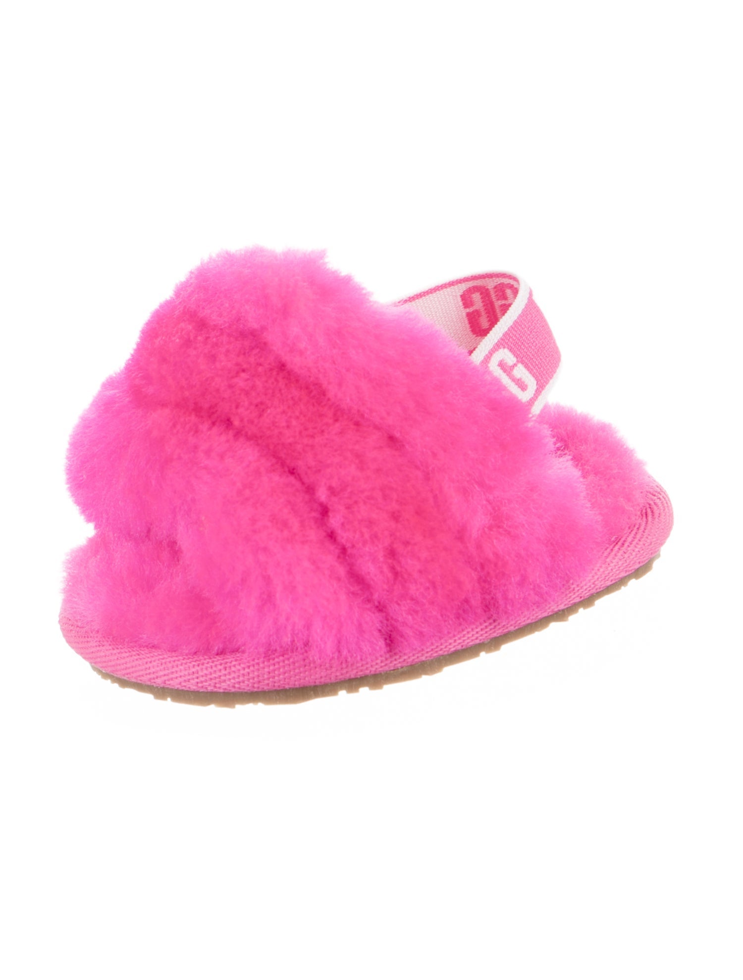 UGG Infant Girls' Fuzzy Slides w/ Tags