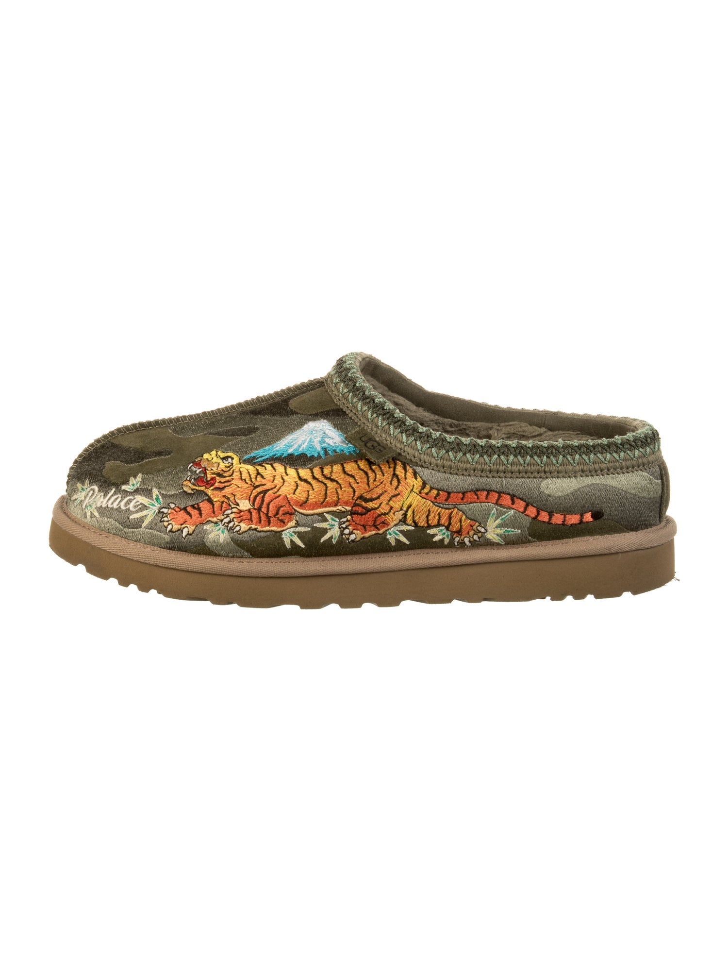 UGG Suede Printed Slippers