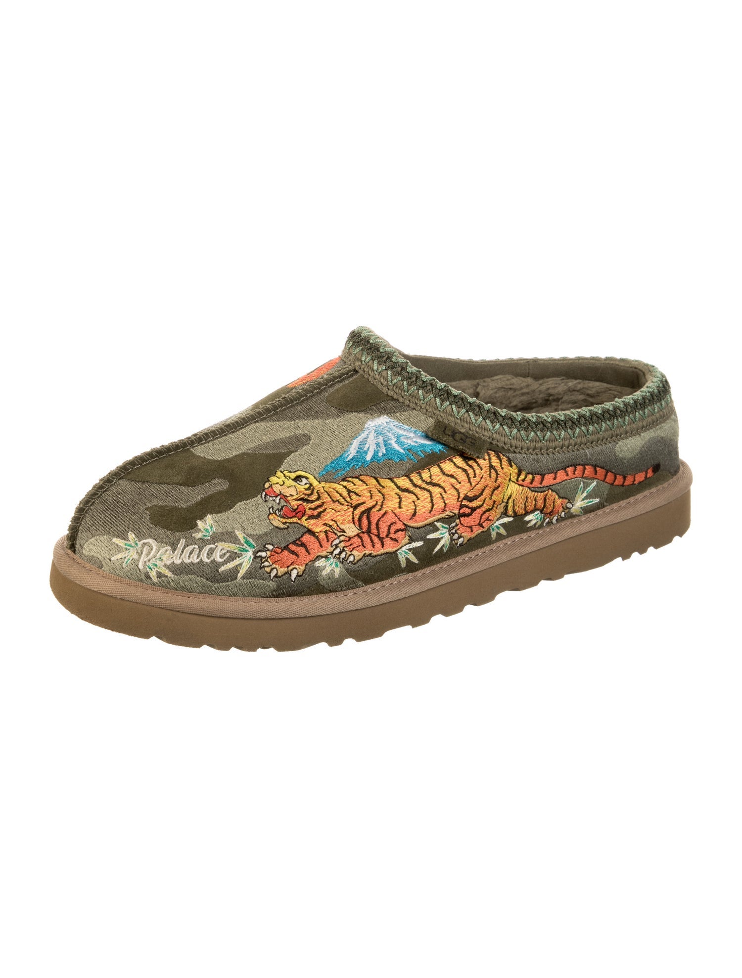 UGG Suede Printed Slippers