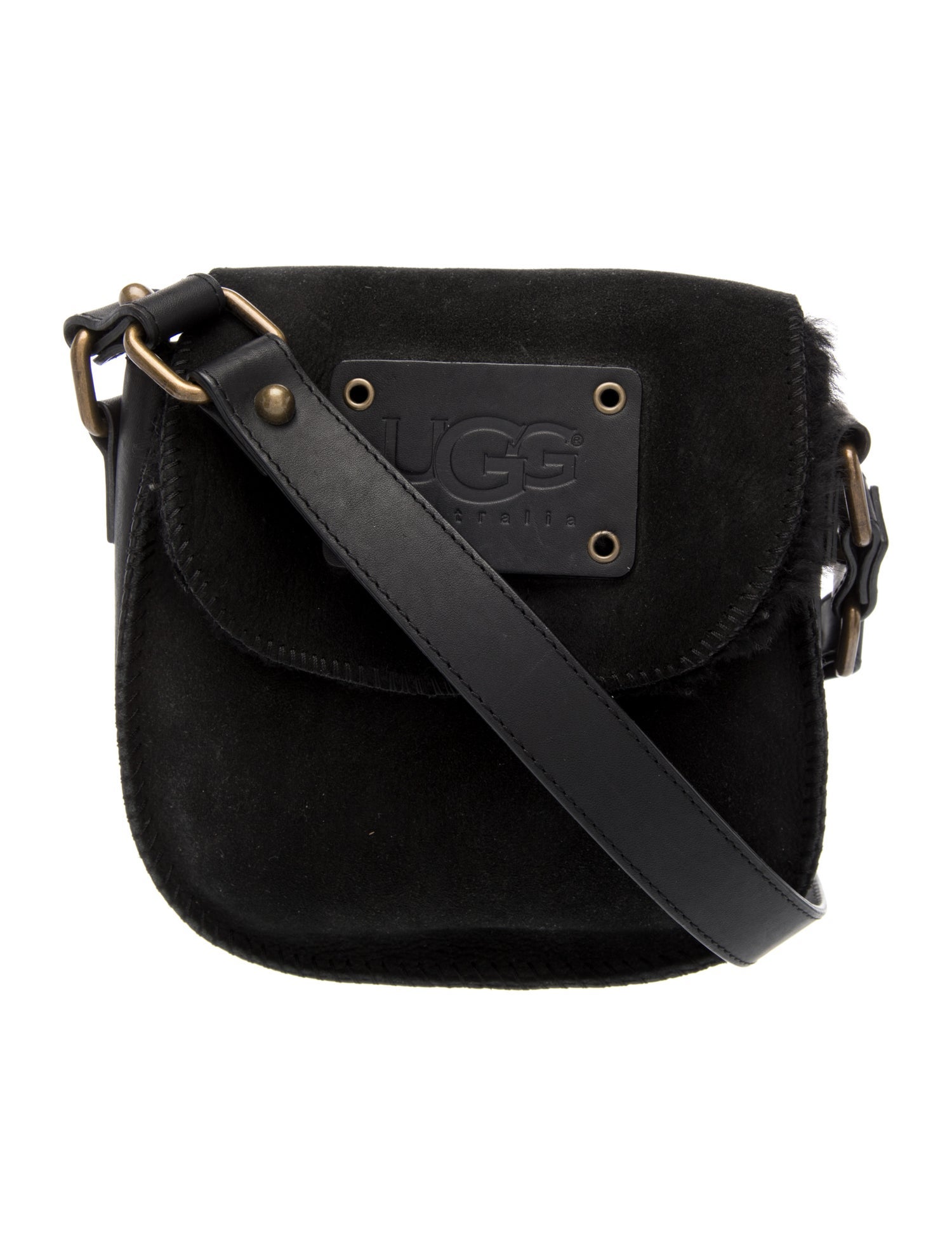 UGG Suede Messenger Bag