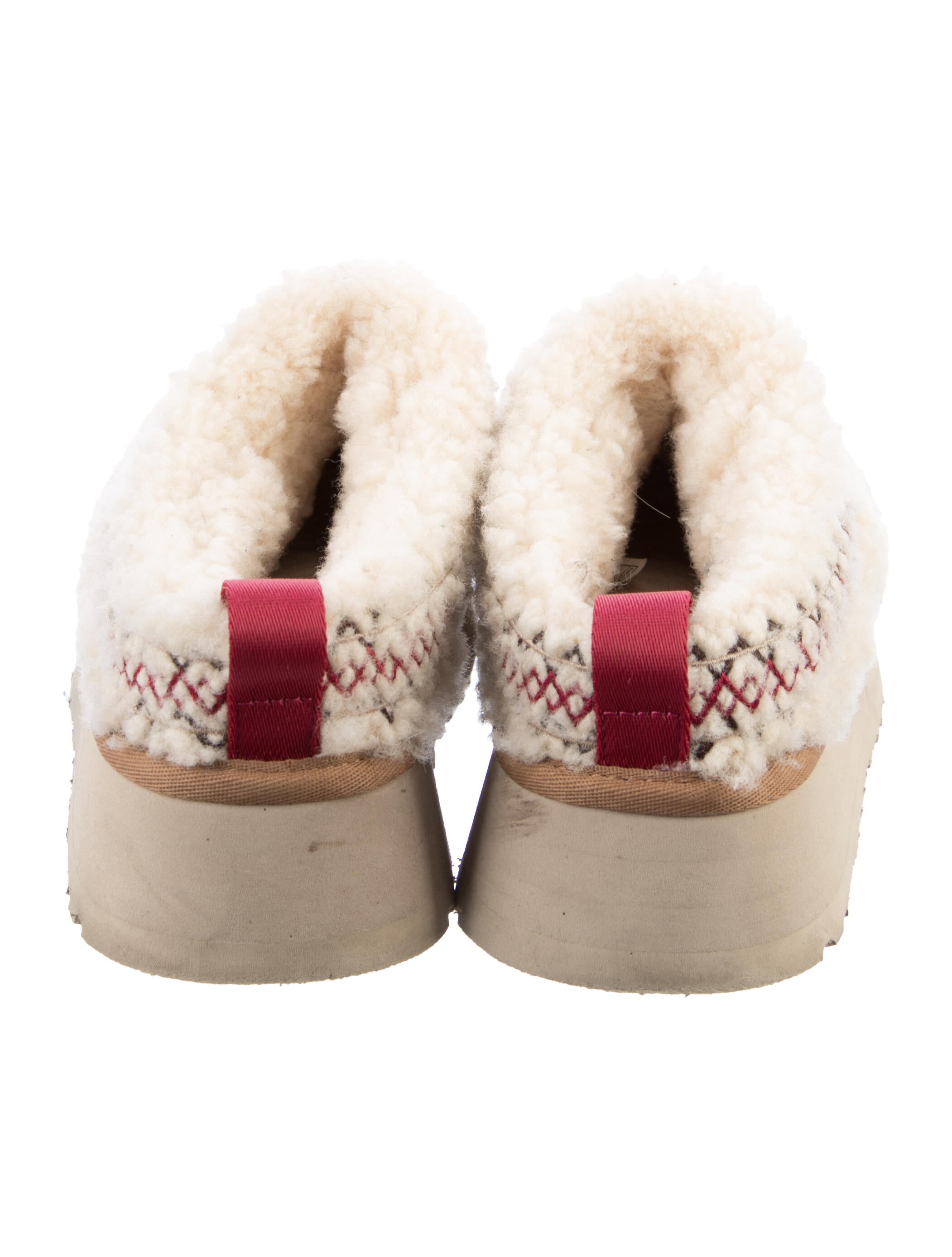 Shearling Patterned Espadrilles