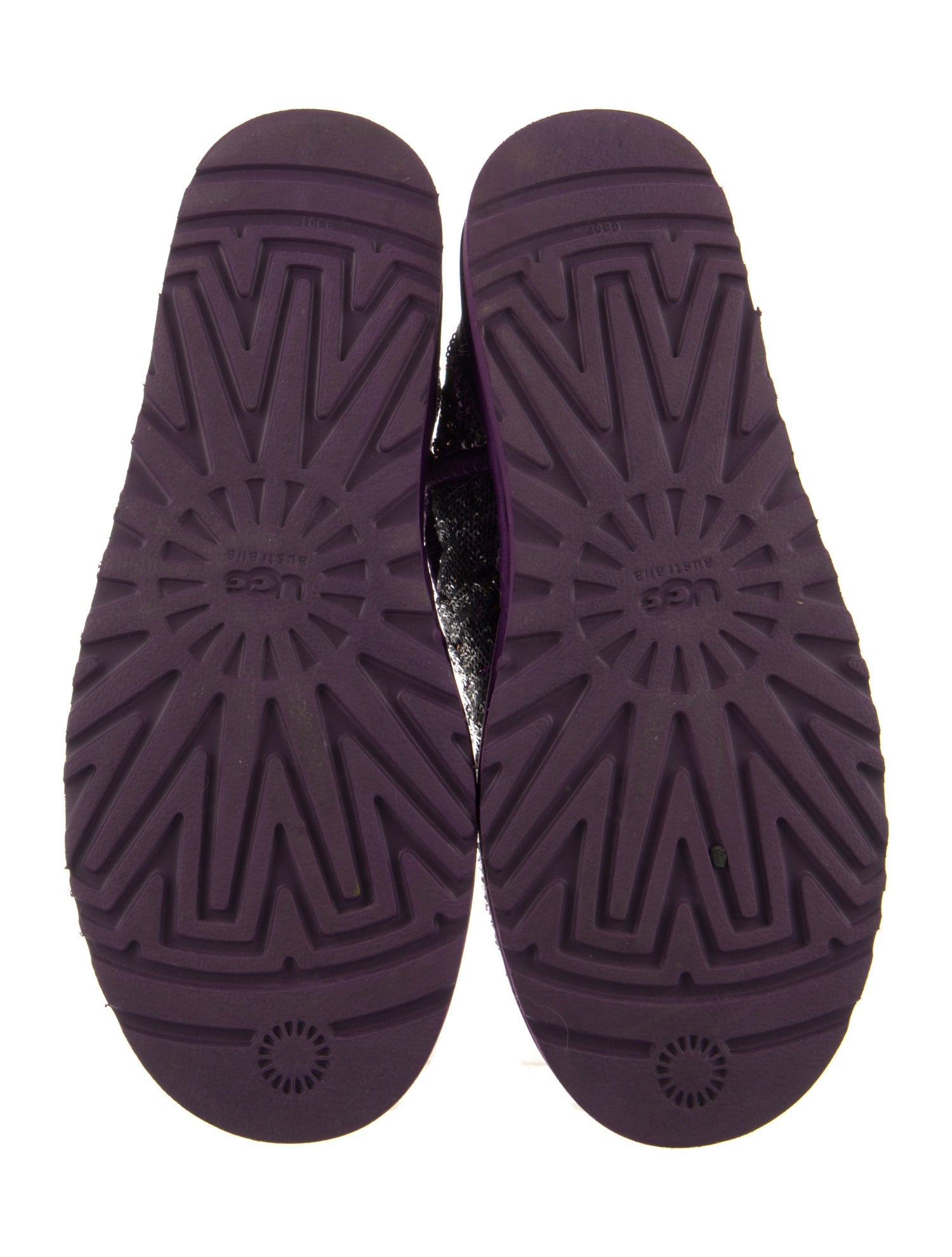 Sequins Patterned Combat Boots