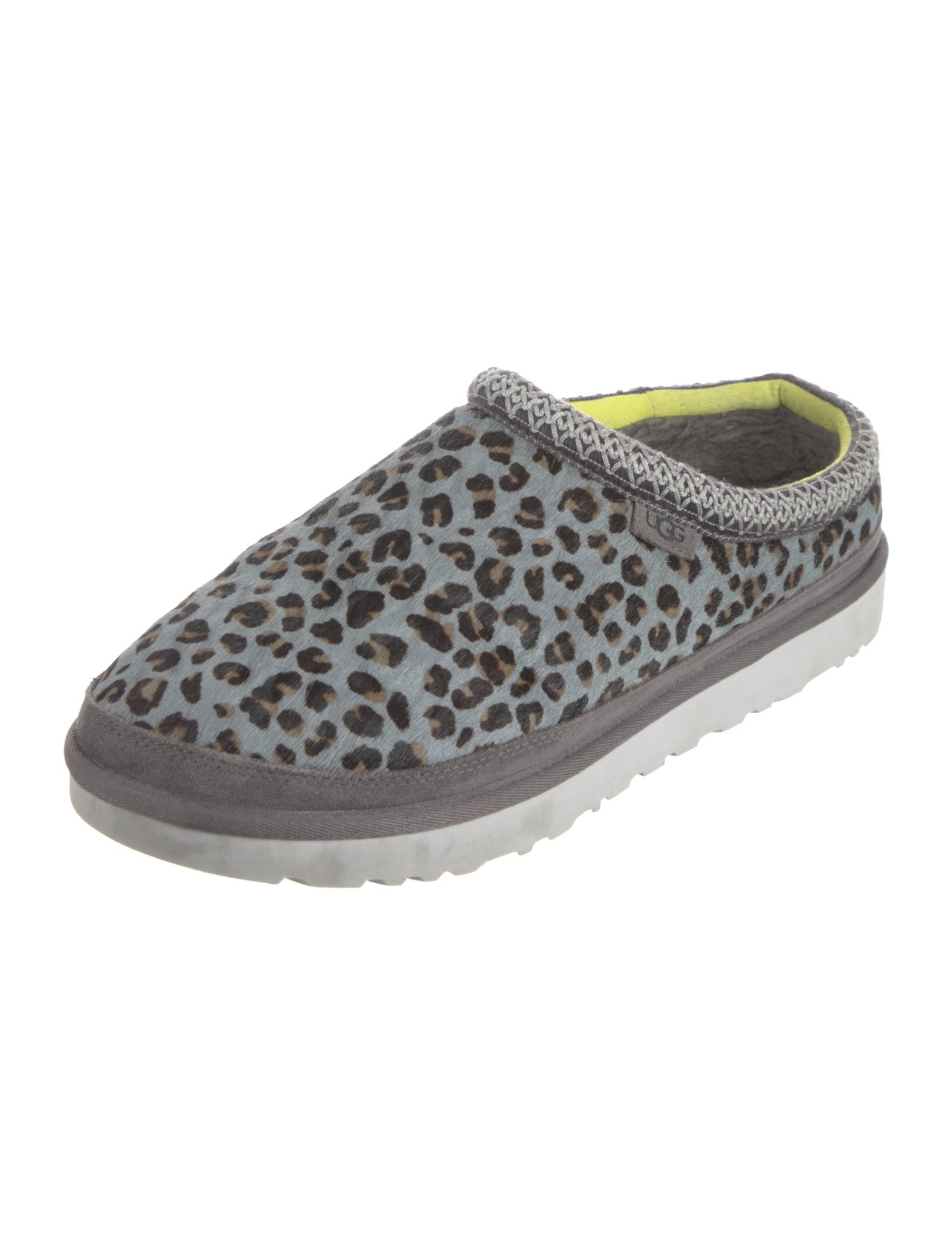 UGG Shearling Animal Print Sneakers