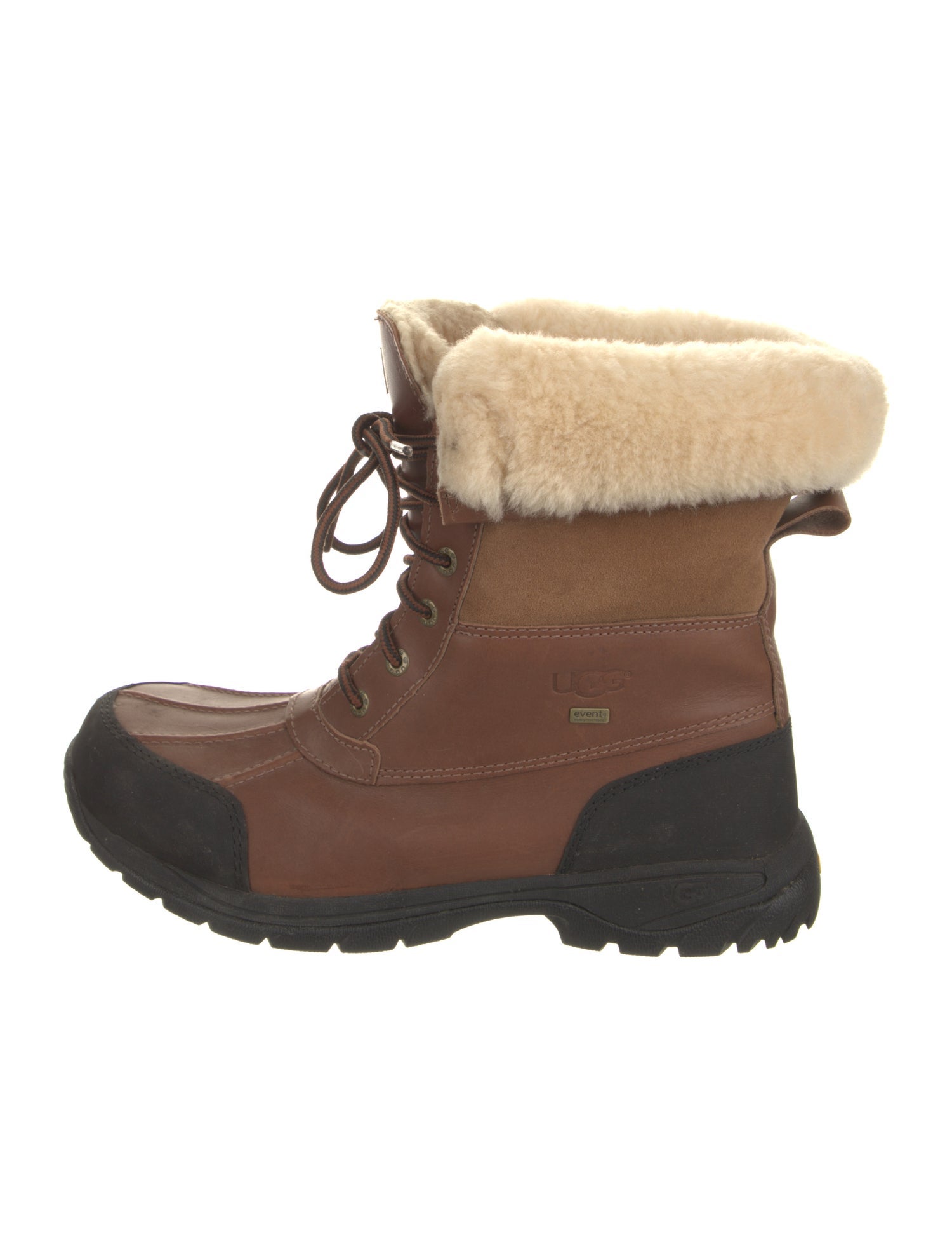 UGG Leather Lace-Up Boots