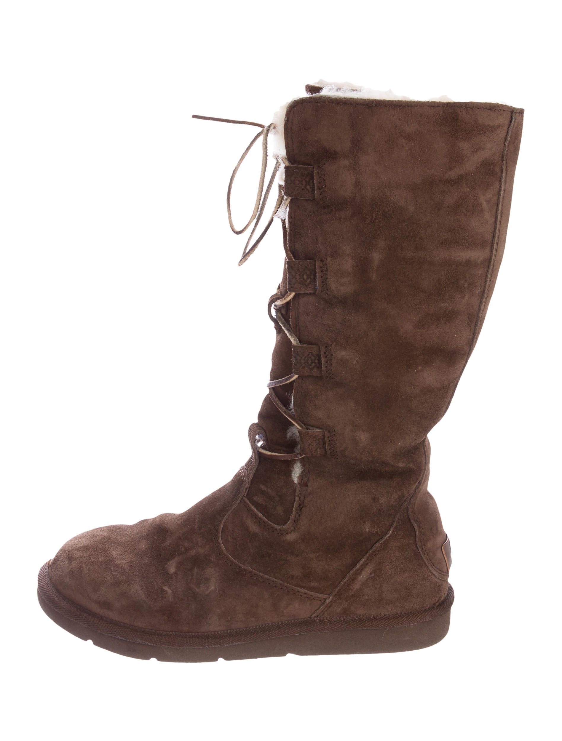 ugg lace up knee high boots