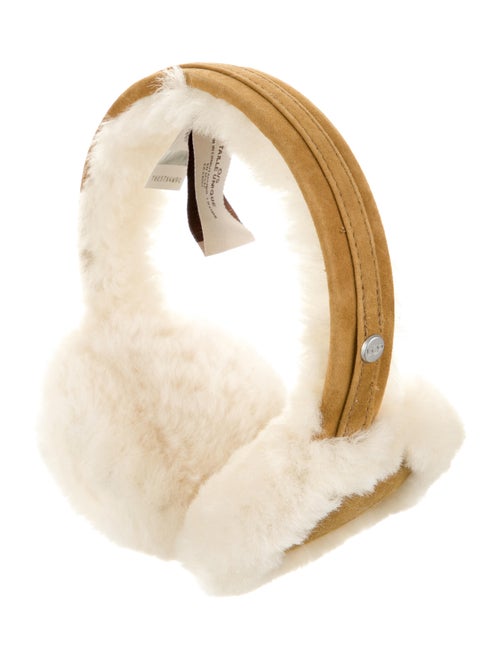 UGG Australia Suede Shearling Earmuffs