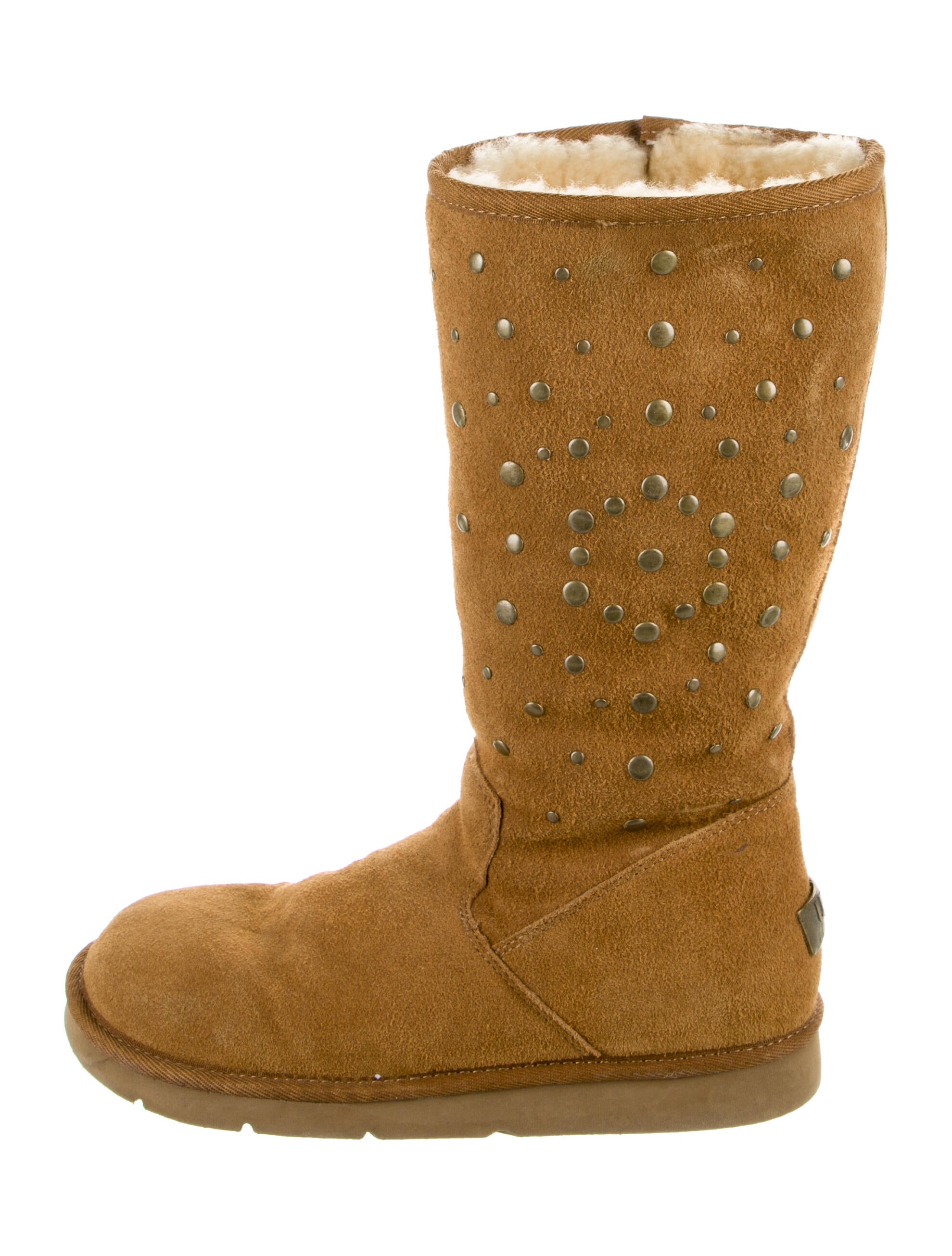 UGG Suede KneeHigh Boots Shoes WUUGG41768 The RealReal