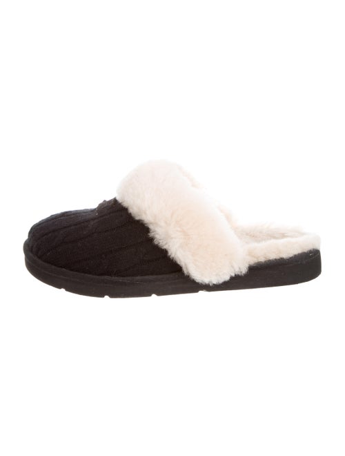 UGG Cozy Knit Slippers Black
