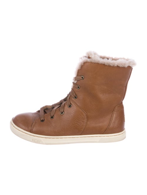 UGG Leather High-Top Sneakers