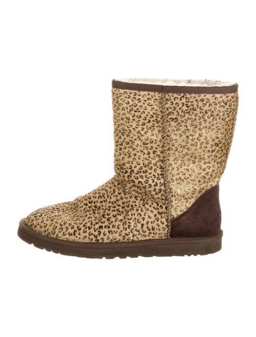 UGG Calf Hair Animal Print Boots