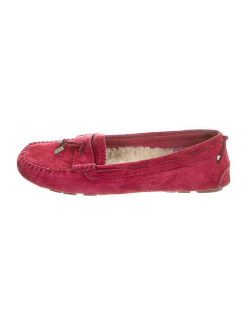 UGG Suede Moccasins Red