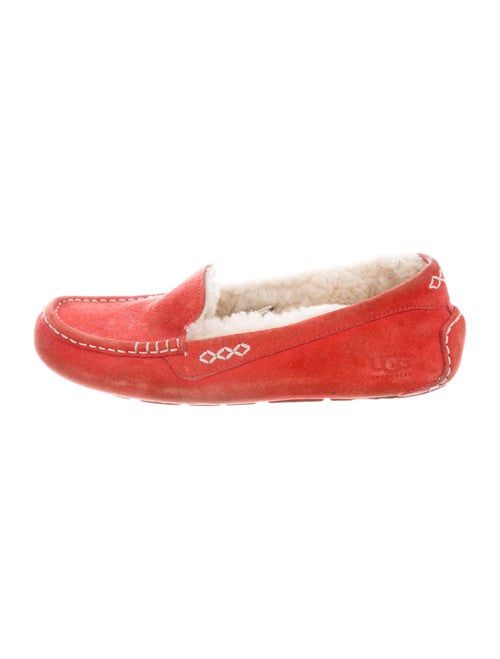 UGG Suede Moccasins Red