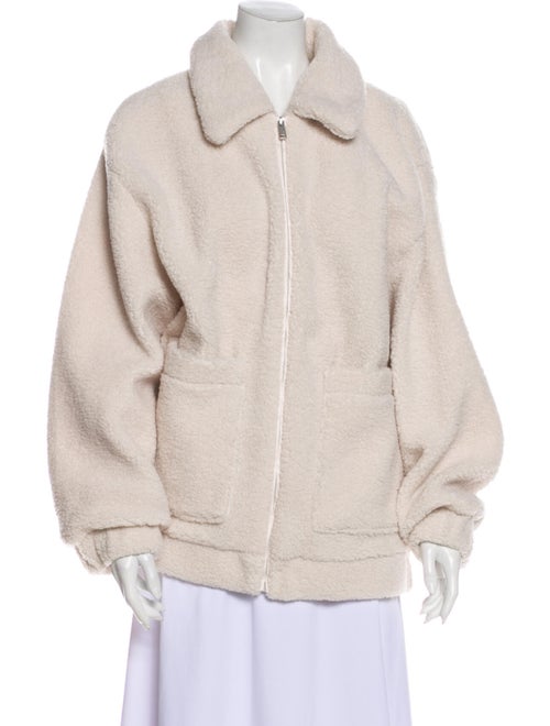UGG Faux Fur Jacket White