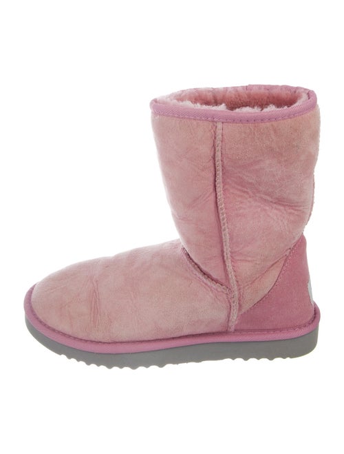 UGG Leather Boots Pink