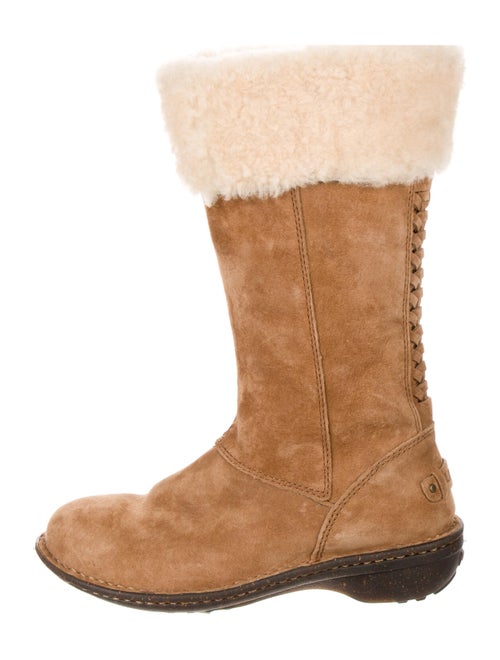 UGG Karyn Shearling Boots Brown