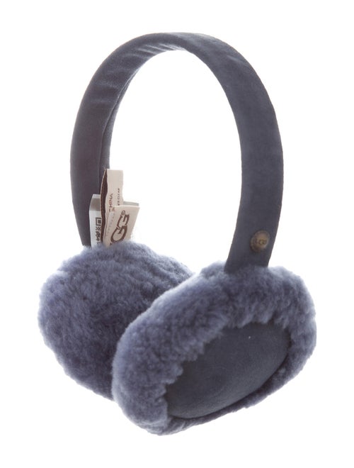 UGG Shearling Earmuffs Blu