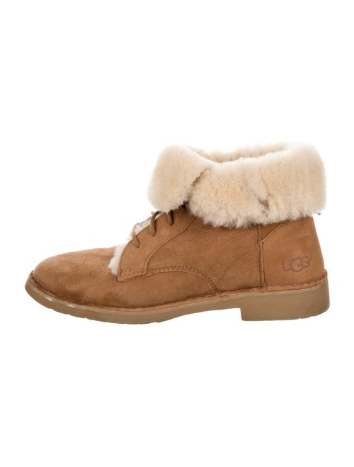 UGG Suede Lace-Up Boots