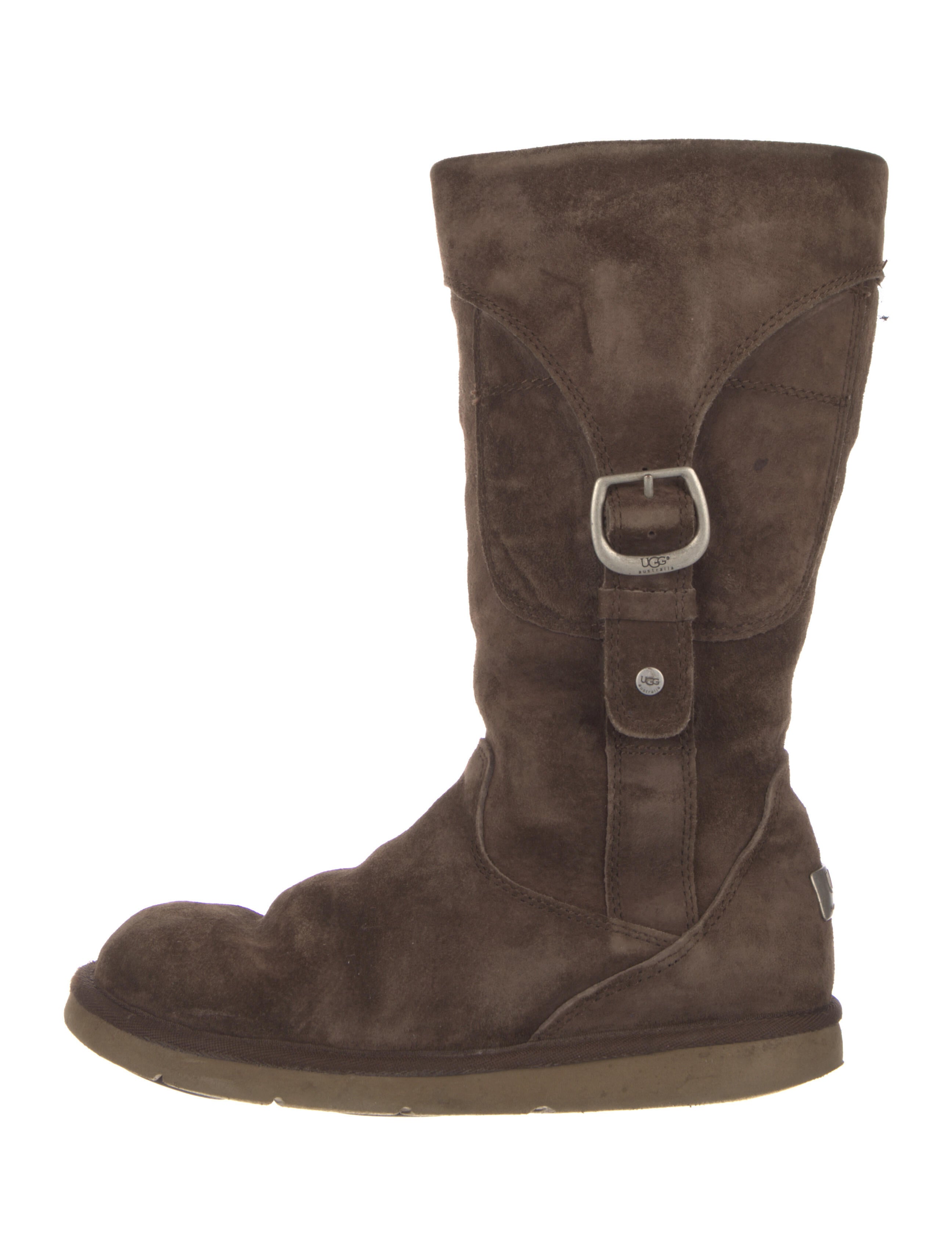 suede riding boots