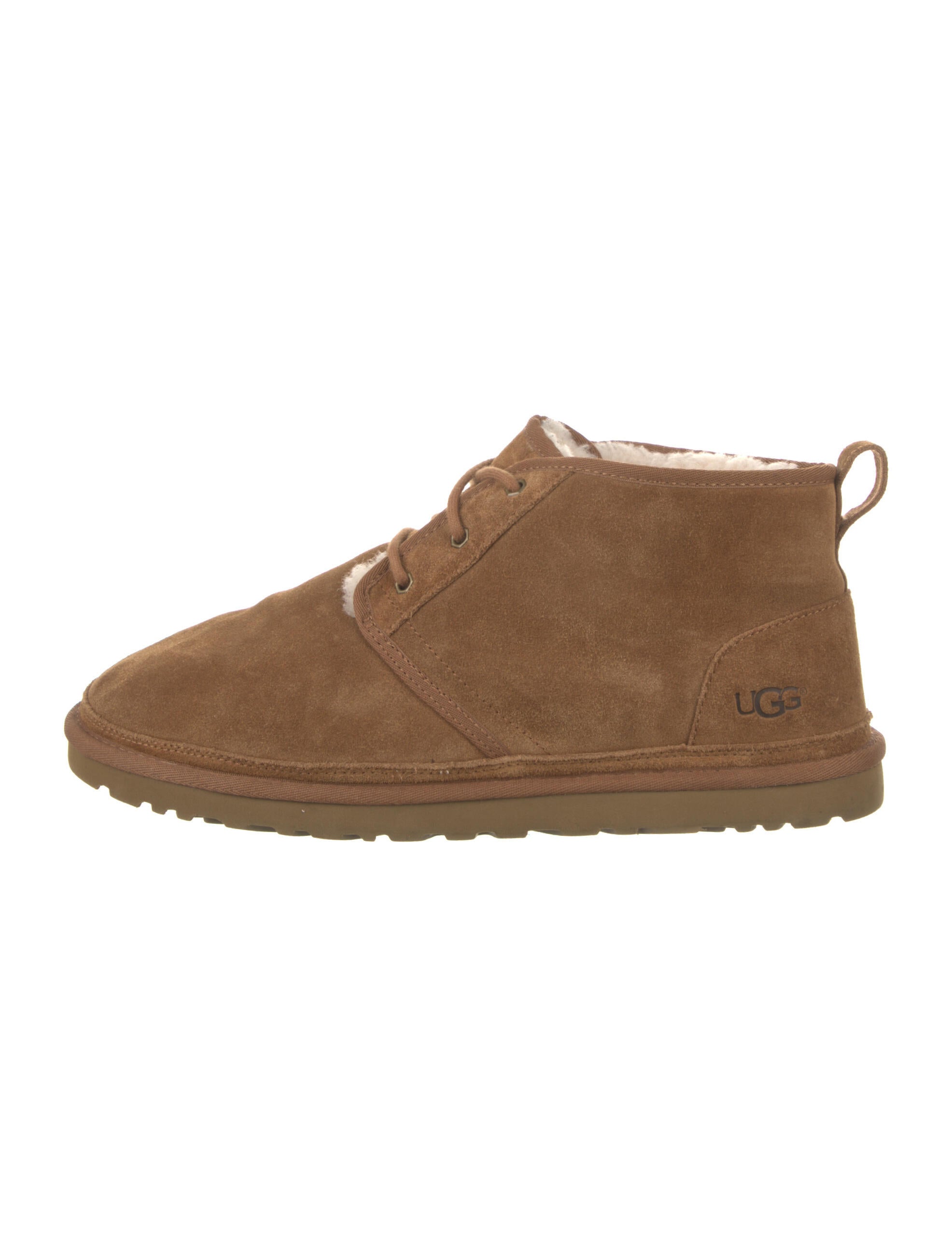 UGG Suede LaceUp Boots Brown Boots, Shoes WUUGG78552 The RealReal