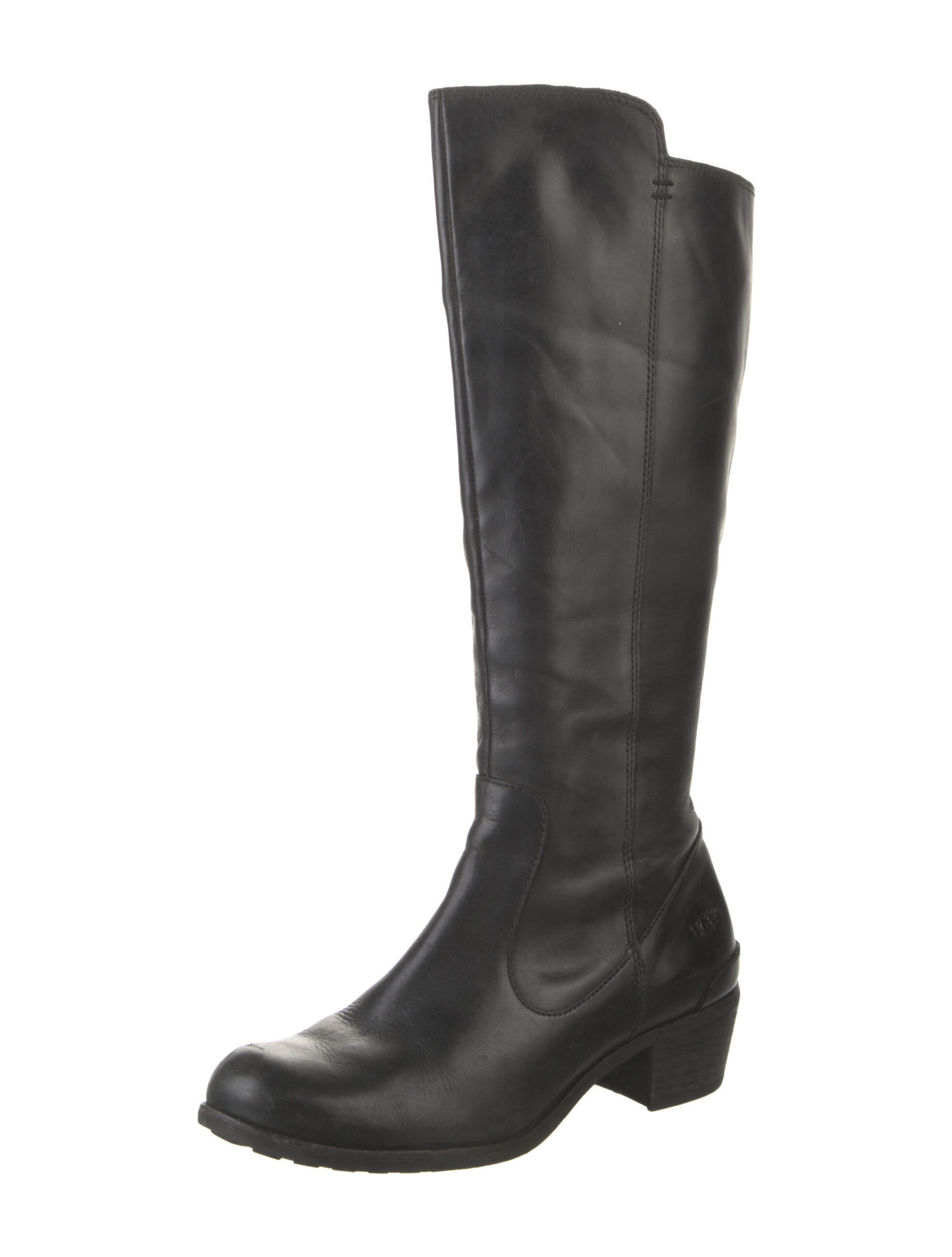 UGG Australia Thomsen Riding Boots Black Boots, Shoes WUUGG22298