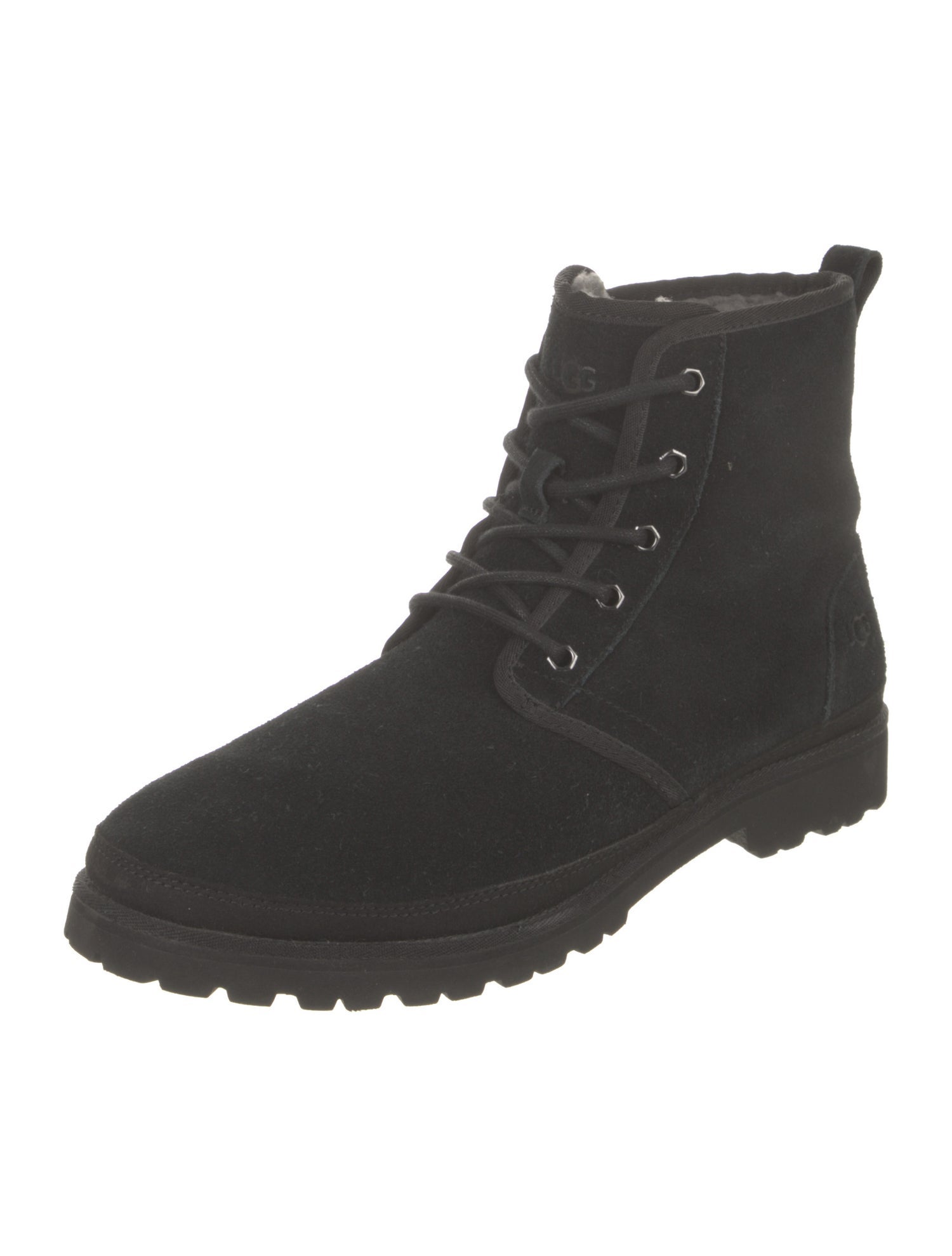 UGG Suede Combat Boots