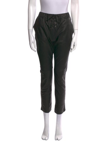 Friend of Mine Pants Leather Straight Leg Us2, UK6 | XS