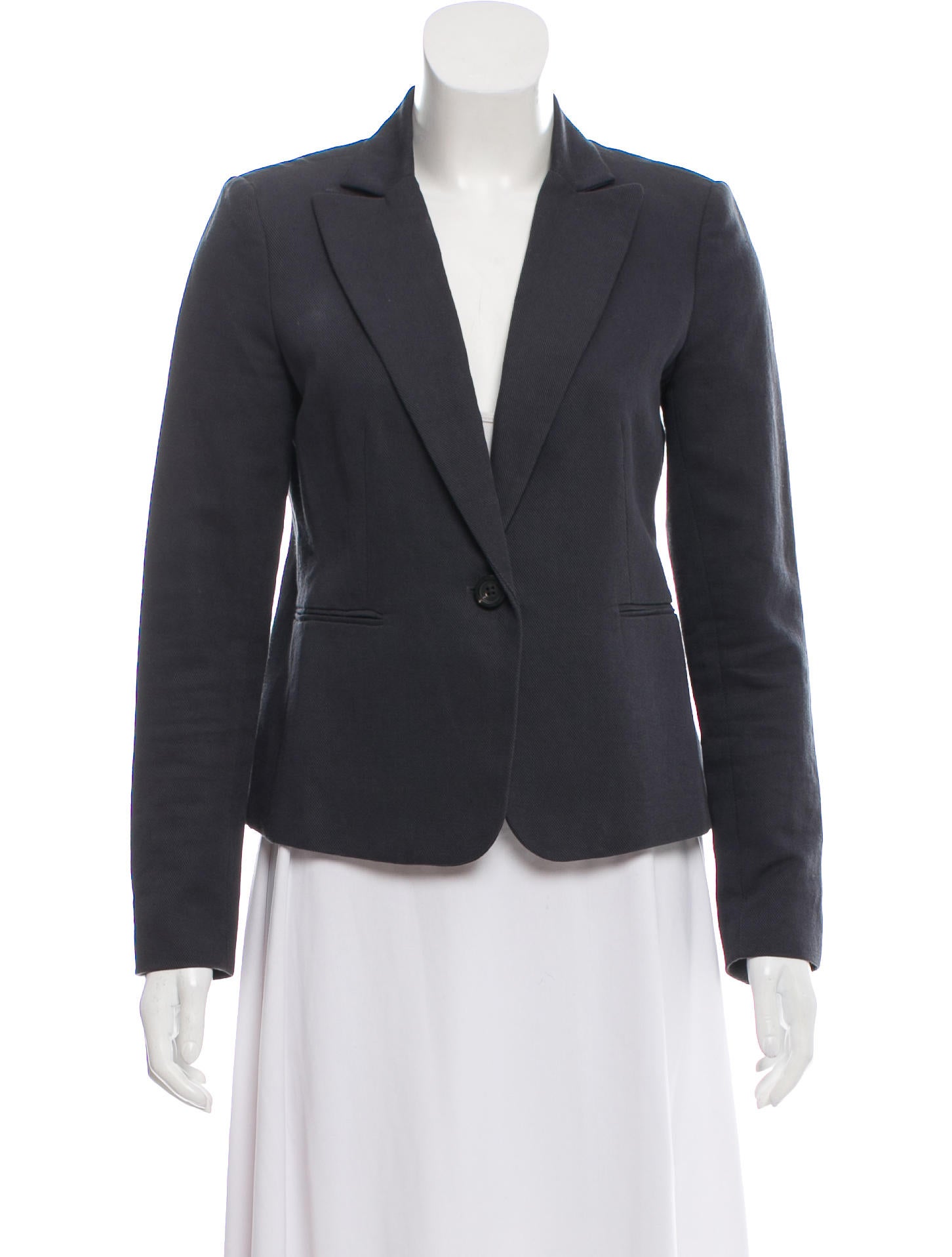 Crippen Structured Notch-Lapel Blazer