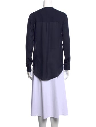 Veronica Beard Silk Crew Neck Tunic