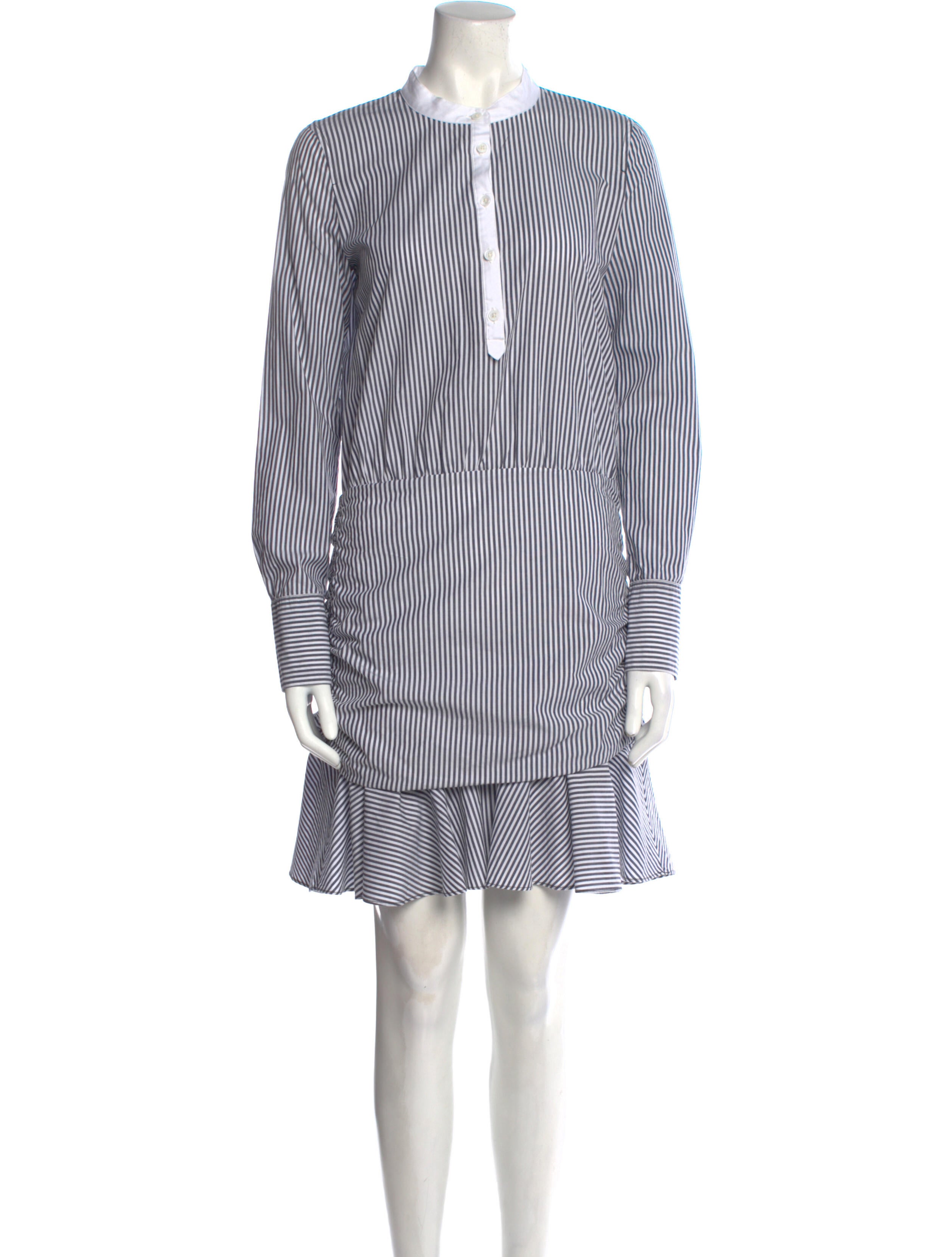 Veronica Beard Striped Mini Dress