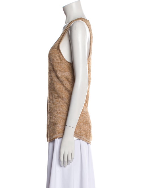 Veronica Beard Scoop Neck Sleeveless Top