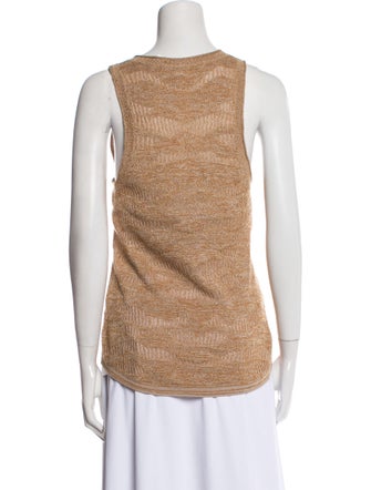 Veronica Beard Scoop Neck Sleeveless Top