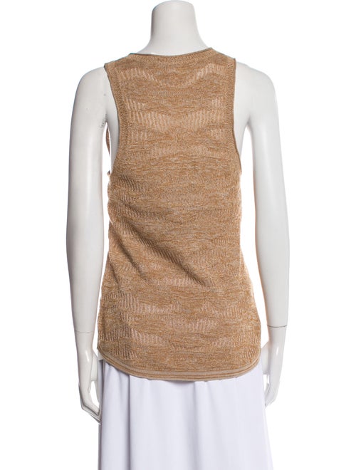 Veronica Beard Scoop Neck Sleeveless Top