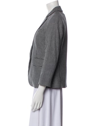 Veronica Beard Houndstooth Print Blazer
