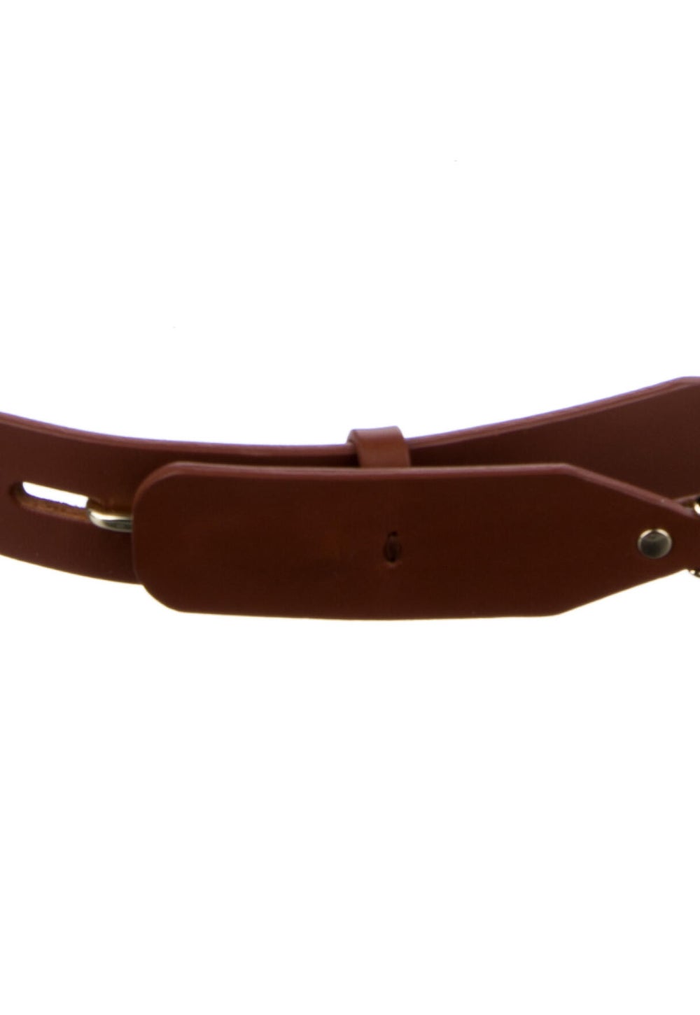 Veronica Beard Skinny Leather Waist Belt Gem