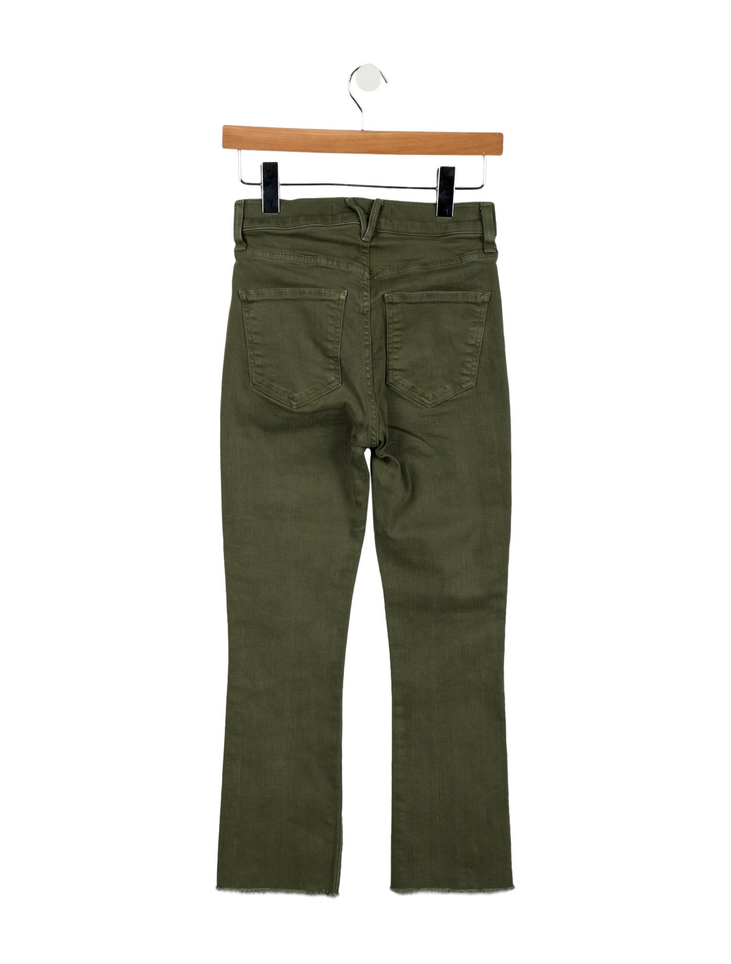 Veronica Beard High-Rise Straight Leg Jeans