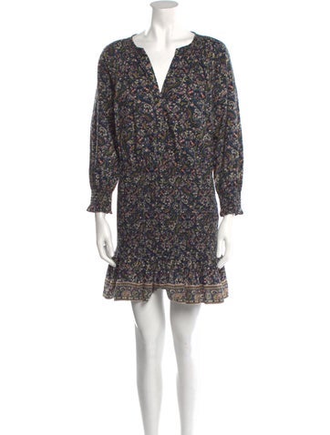 Veronica Beard Dresses Floral Print Mini Dress US 2 | XS