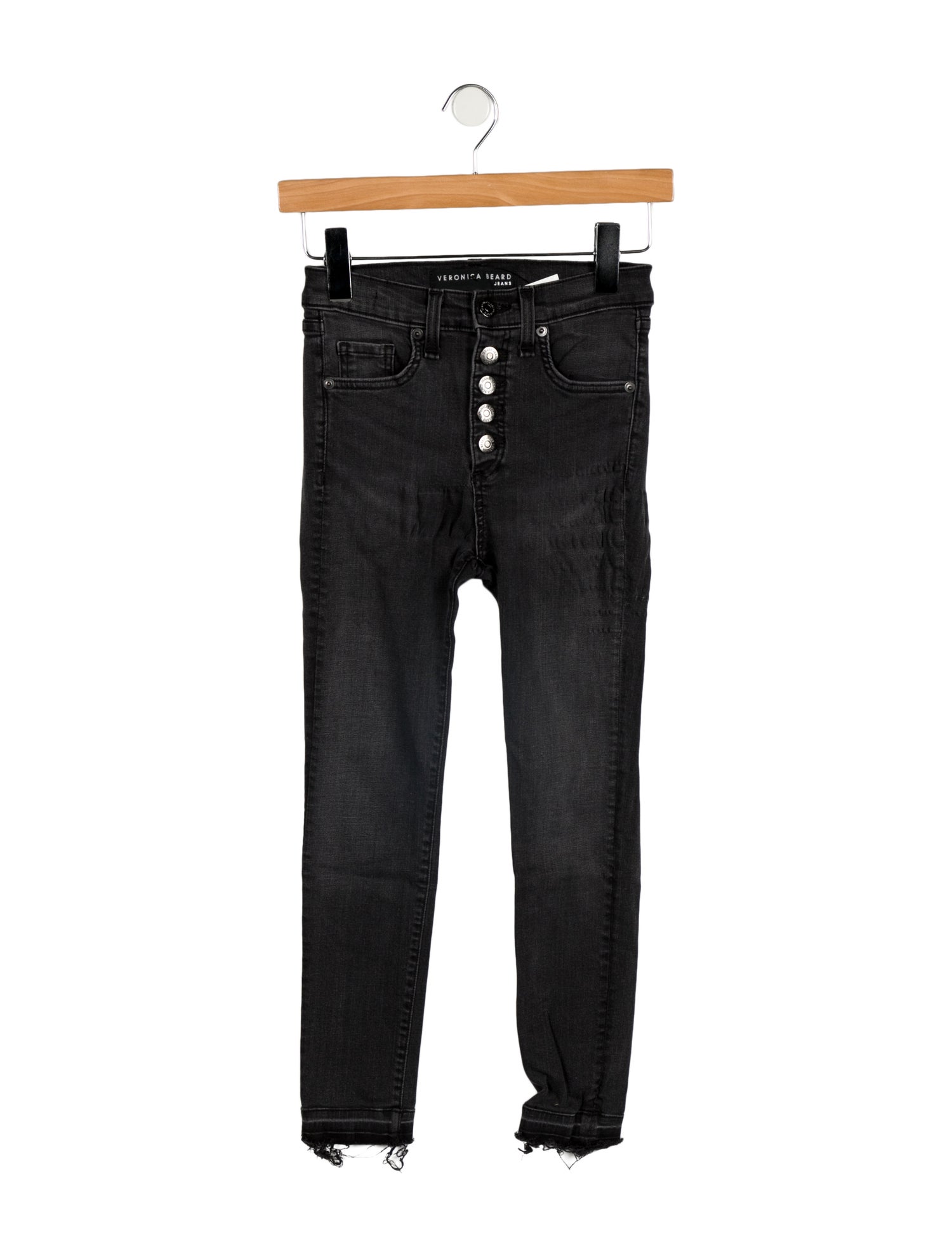 Veronica Beard Mid-Rise Skinny Leg Jeans