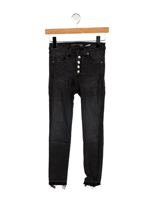 Veronica Beard Mid-Rise Skinny Leg Jeans