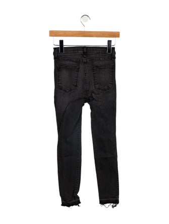 Veronica Beard Mid-Rise Skinny Leg Jeans