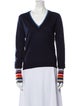 Veronica Beard Merino Wool Striped Sweater