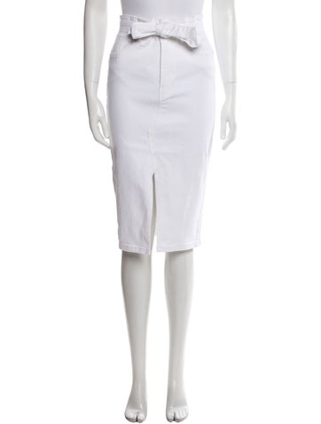 Veronica Beard Skirts Ruffle Embellishment Knee-Length Skirt US 0 | XS