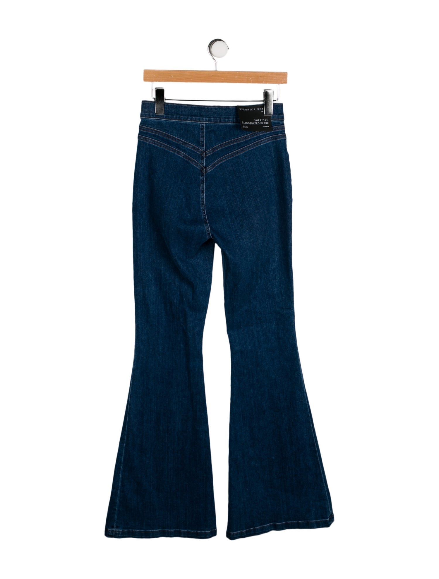 Veronica Beard High-Rise Wide Leg Jeans w/ Tags