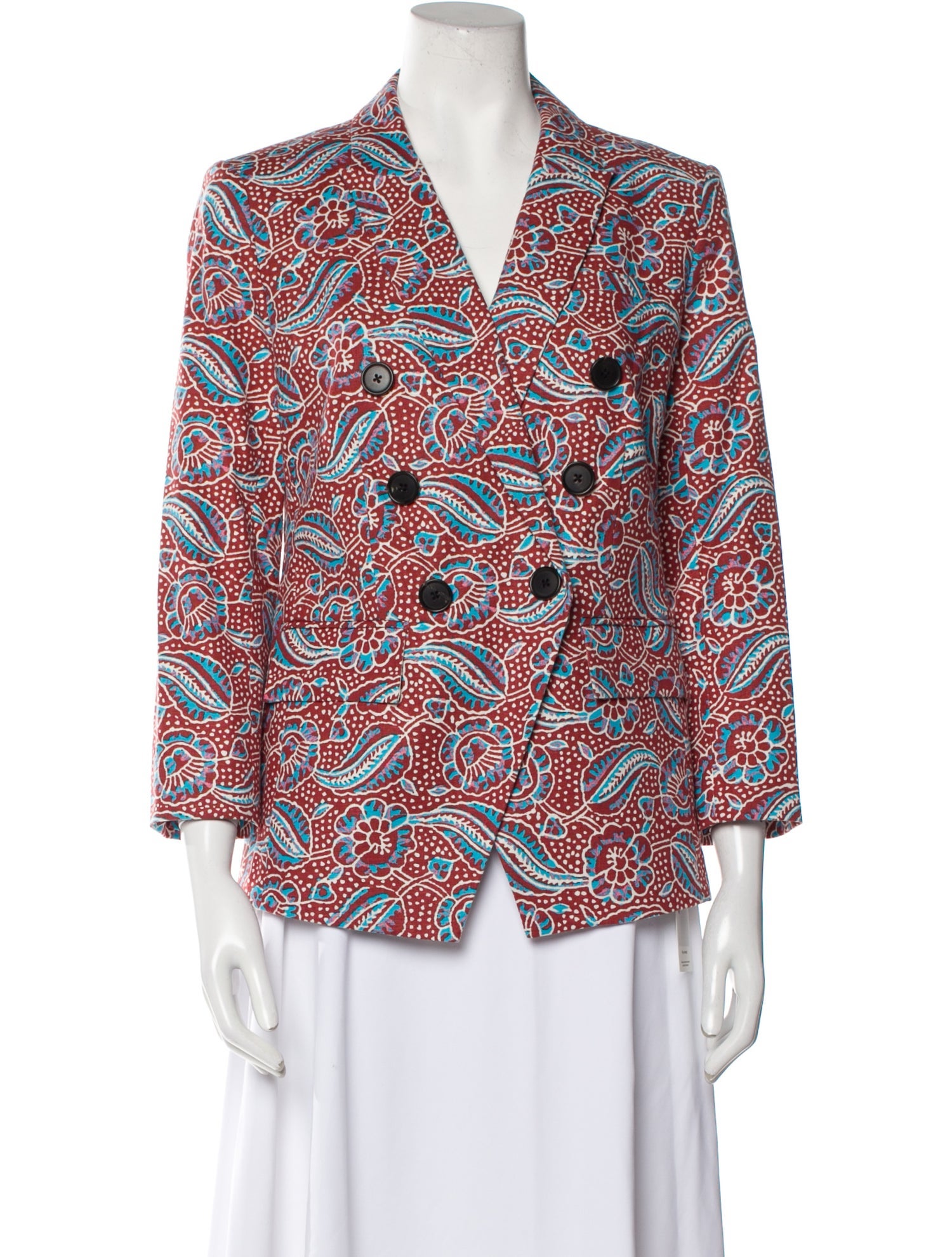 Veronica Beard Floral Print Blazer
