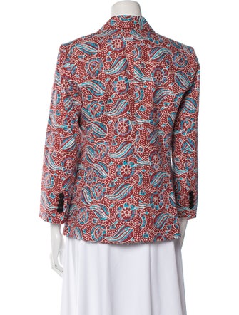 Veronica Beard Floral Print Blazer
