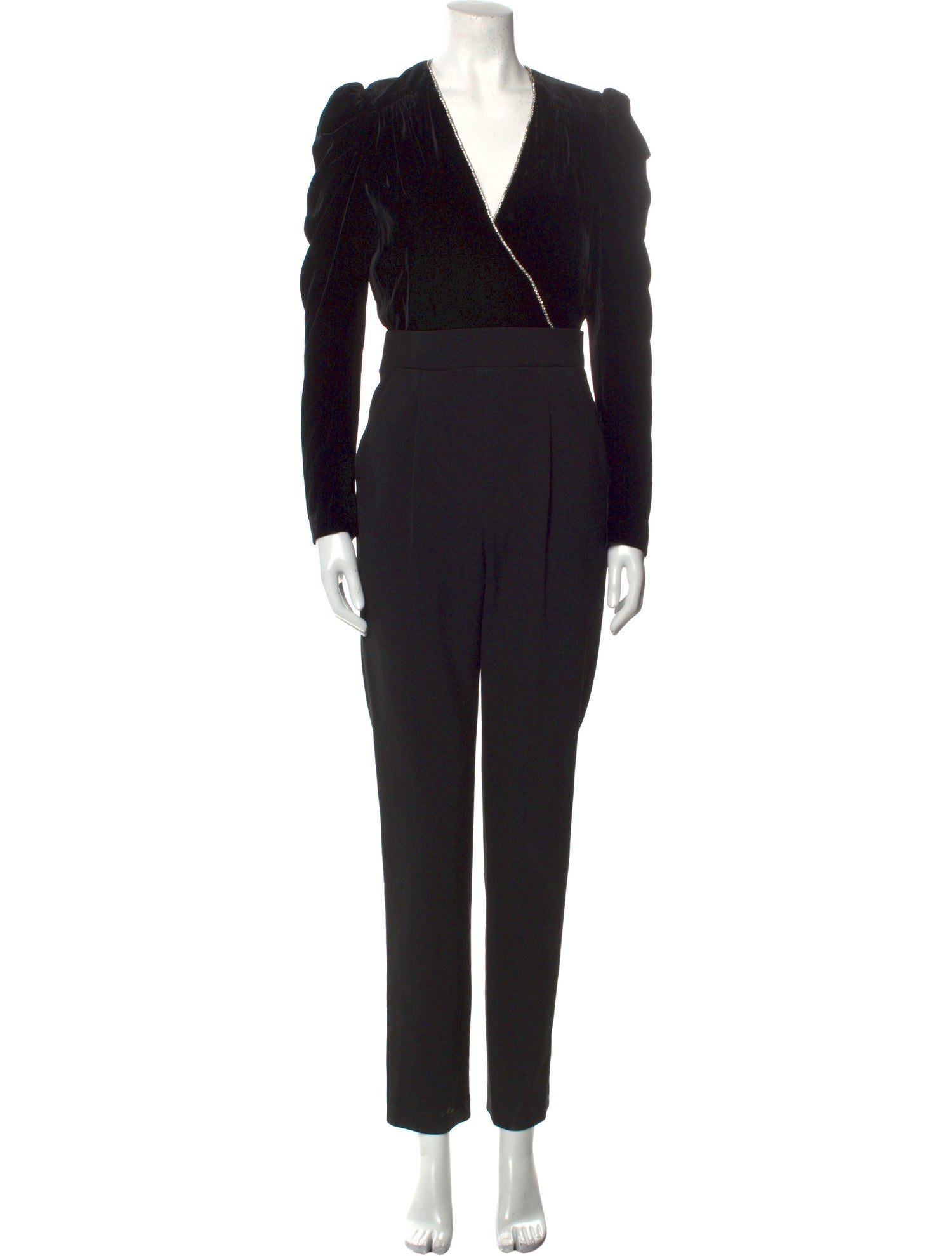 Veronica Beard V-Neck Jumpsuit