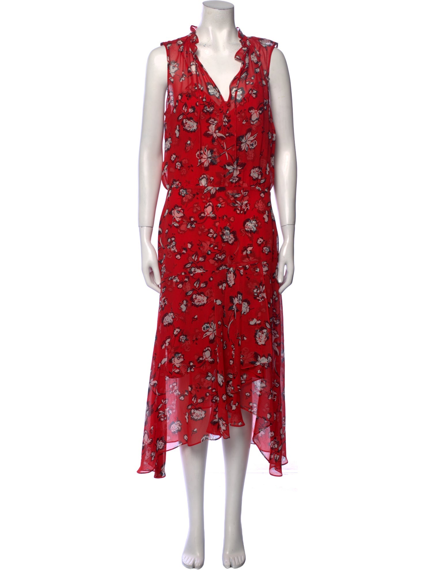 Veronica Beard Silk Long Dress