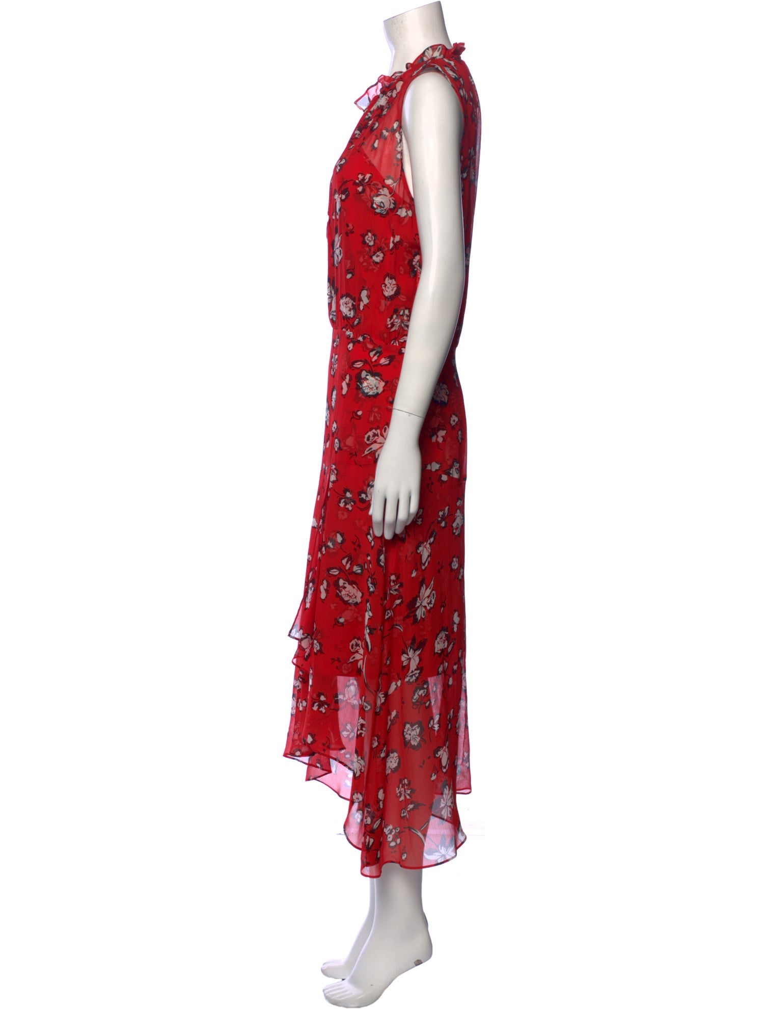 Veronica Beard Silk Long Dress