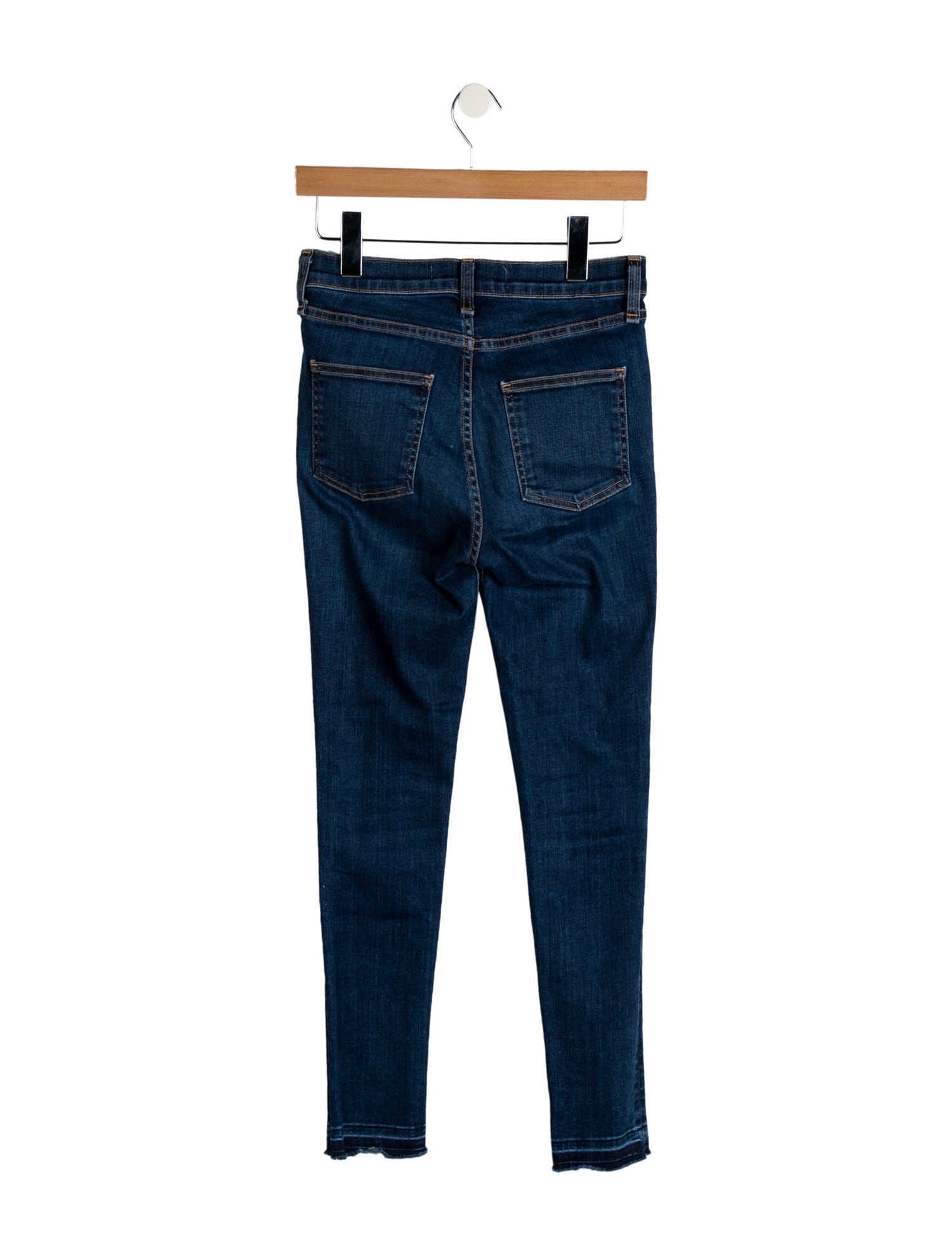 Veronica Beard High-Rise Skinny Leg Jeans