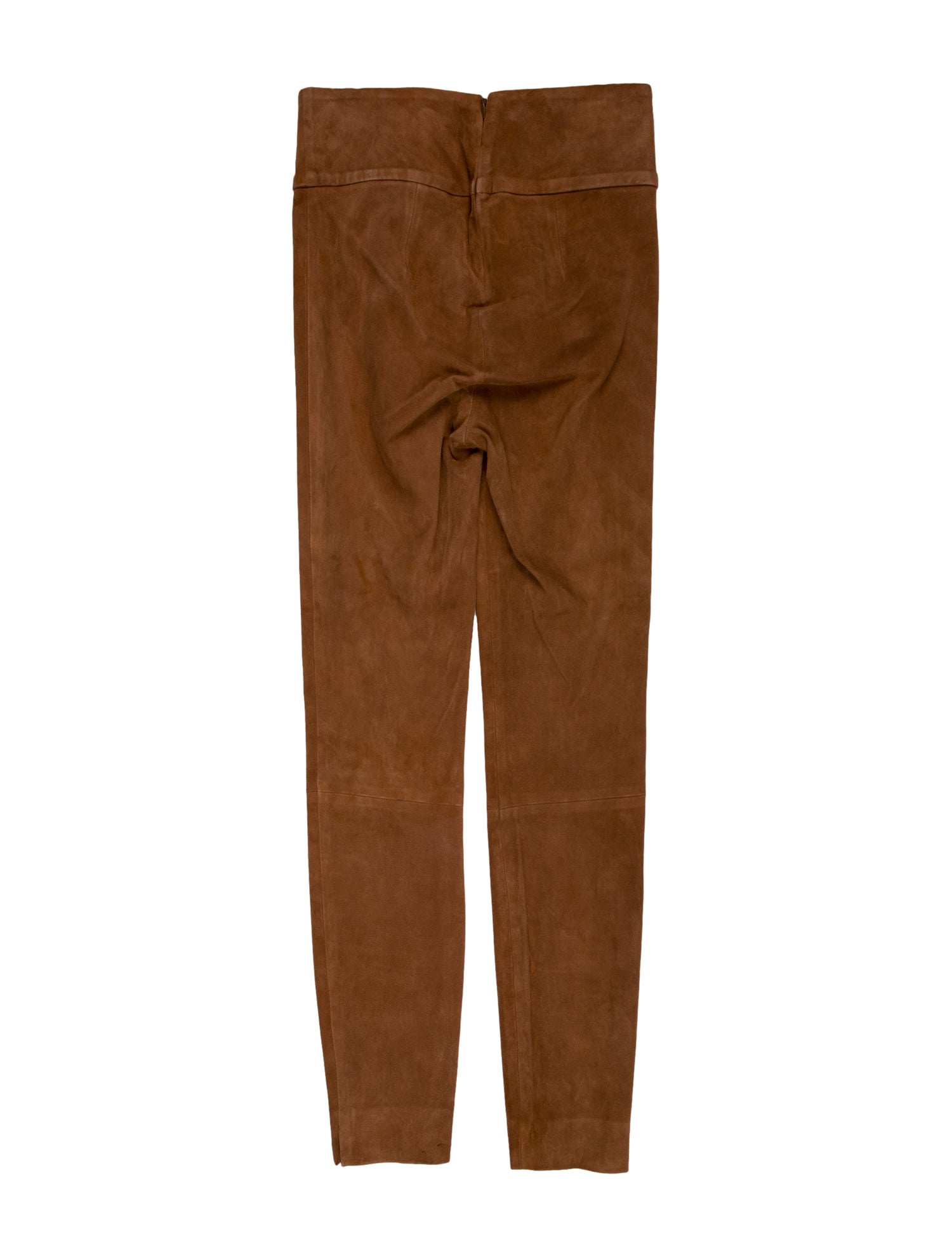 Veronica Beard Lamb Leather Skinny Leg Pants