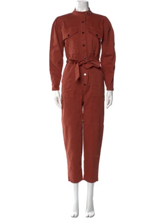 Veronica Beard Mock Neck Jumpsuit